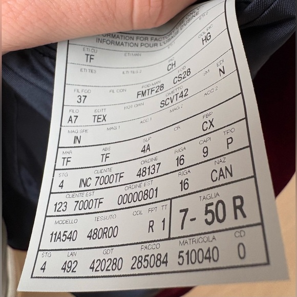 Tom Ford Red Velvet Evening Jacket - Picture 11 of 11